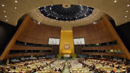 UN vote on Palestinian membership status - ảnh 1